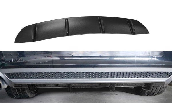 Maxton Rear Valance Audi A7 Mk1 S-Line - Gloss Black