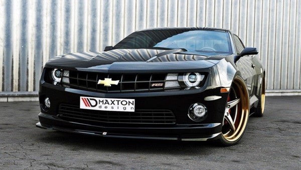 Maxton Front Splitter Chevrolet Camaro 5 Ss  - Gloss Black