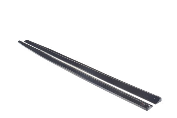 Maxton Side Skirts Diffusers Mercedes-Benz E-Class W213 Coupe (C238) Amg-Line - Gloss Black