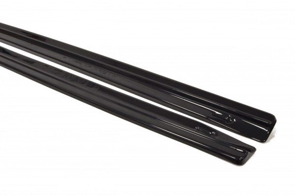 Maxton Side Skirts Diffusers Audi RS6 C6 - Gloss Black