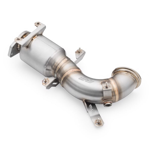 RM Motors Downpipe Abarth 695 1.4T with EURO 4 catalyst Capacity - 200 cpsi