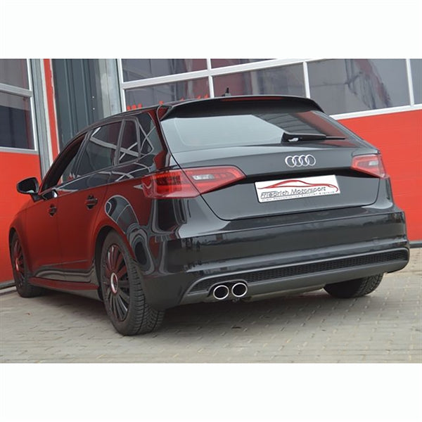 Friedrich Motorsport Sport Baglyddæmper Audi A3 8V Sportback Forhjulstræk