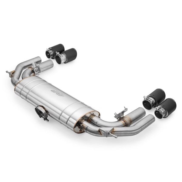 RM Motors Complete exhaust system AUDI S3 8Y 2.0 TFSI Sedan Beginning - Downpipe +straight pipe, AUDI tips - 1