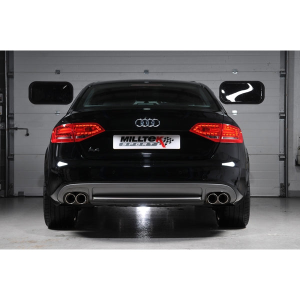 Milltek Cat-back Audi A4 2.0 TDi B8 140PS / 177PS 2WD / Qauttro Saloon and Avant (S line models only)