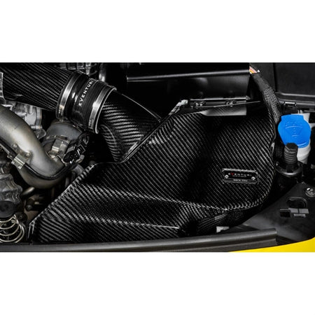 Eventuri Carbon Intake sæt med kulfiber luftfilter til Mercedes A35 AMG, GLA35, GLB35 og A250, inklusive rød luftfilterindsats o