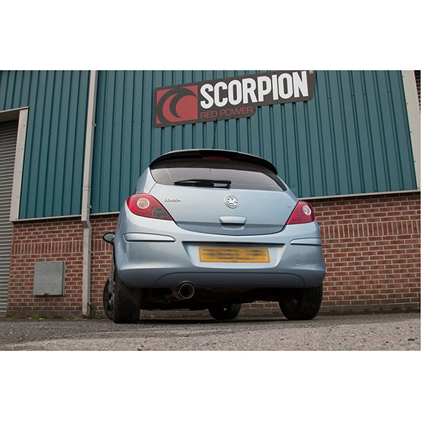 Scorpion Non-Resonated Cat-Back System - Opel Corsa D