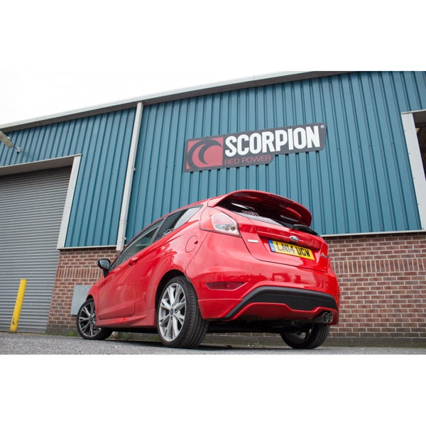 Scorpion Resonated Cat-Back System - Ford MK7 Fiesta - Daytona