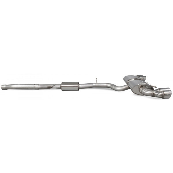 Scorpion Resonated CAT-Back System With Electronic Valves - Audi S1 - Daytona