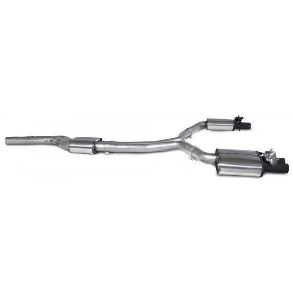Scorpion Resonated Half System With Trims - Audi RS6 - Ascari RS