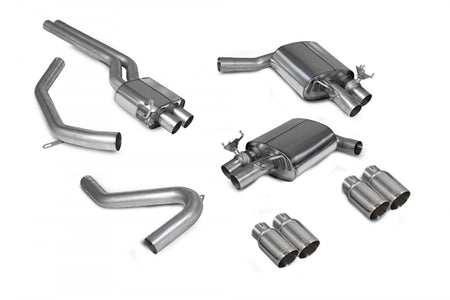 Scorpion Resonated Half System - Audi S4 - Daytona