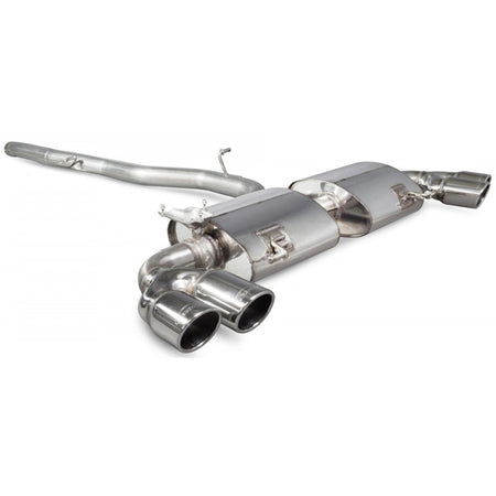 Scorpion Non-Res CAT-Back System With Electronic Valves - Audi S1 - Monaco (Quad)