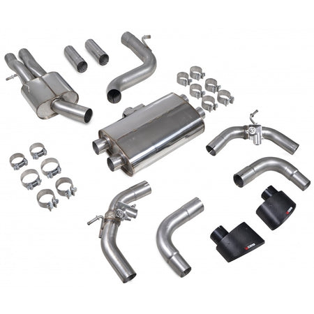 Scorpion Resonated CAT-Back System With Valves - Audi RS3 - Ascari EVO