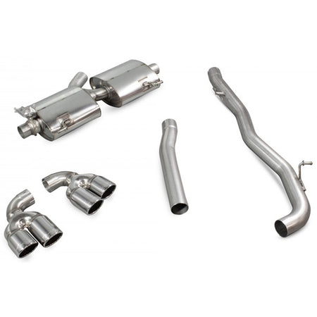 Scorpion Non-Res CAT-Back System With Electronic Valves - Audi S1 - Monaco (Quad)