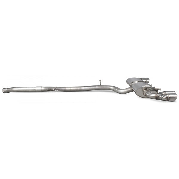 Scorpion Non-Res CAT-Back System With Electronic Valves - Audi S1 - Monaco (Quad)