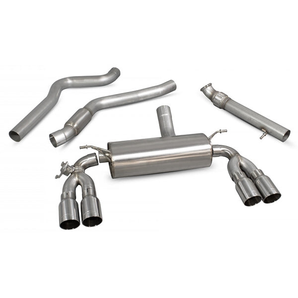 Scropion CAT-Back System With Electronic Valve - BMW M2 - Daytona