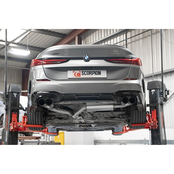 Scorpion GPF-Back System with Electronic Valve - BMW M235I - Daytona Ceramic
