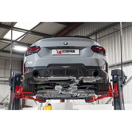 Scorpion Non-Resonated GPF-Back System - BMW G42 220I - Daytona Ceramic