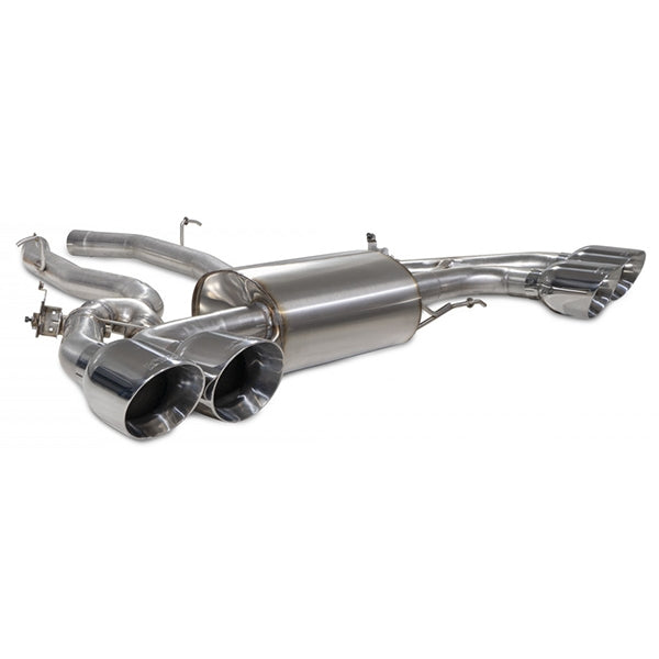 Scorpion Half System With Valves - BMW X3M - Daytona