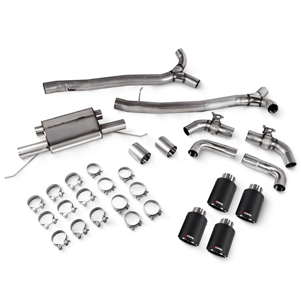 Scorpion Valved Half System BMW F90 M5 With Carbon Ascari Trims