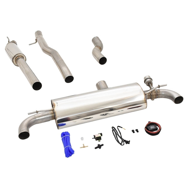Street Beast 76mm Duplex Udstødningssystem Med Ventilstyring Mercedes W176 A-Klasse