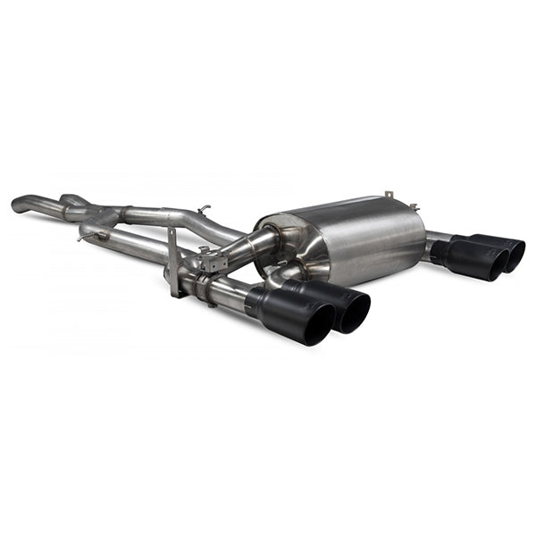 Scorpion Non-Res CAT-Back System With Electronic Valves - BMW F80 M3 - Daytona Ceramic