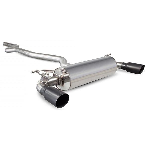 Scorpion Non-Resonated Cat-Back System with Electronic Valves - BMW M240I - Daytona Ceramic