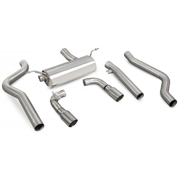 Scorpion Non-Resonated Cat-Back System - BMW M140I - Daytona