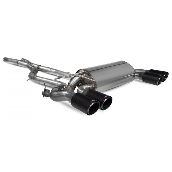 Scorpion Half System Non-Resonated GPF-Back System with Electronic Valves - BMW F87N M2 - Ascari