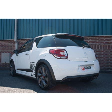 Scorpion Non-Resonated CAT-Back System - Citroen DS3 - Daytona
