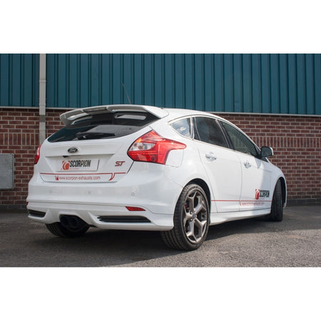 Scorpion Resonated Cat-Back System - Ford Focus - Daytona Ceramic