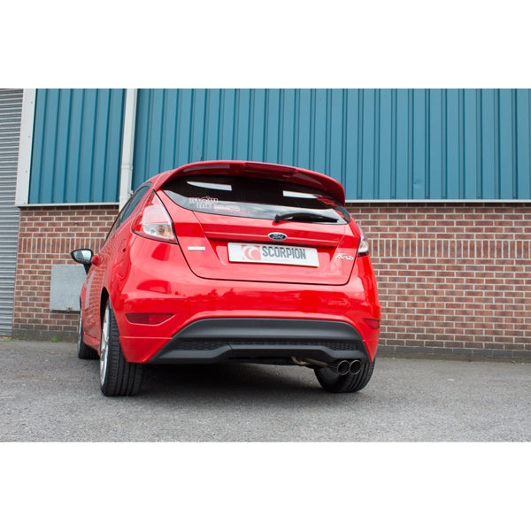 Scorpion Rear Silencer Only - Ford MK7 Fiesta - Daytona
