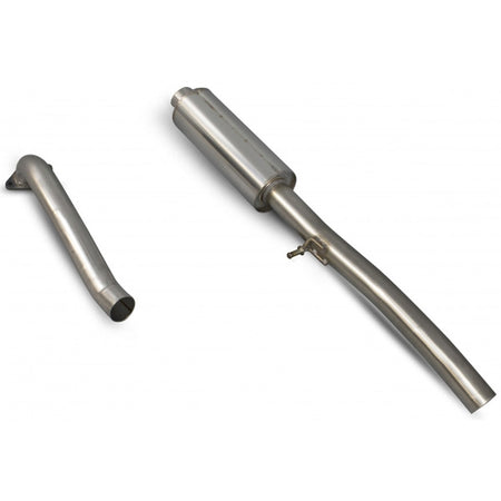 Scorpion Rear Silencer To Cat-Back Upgrade (Resonated) - Ford MK7 Fiesta