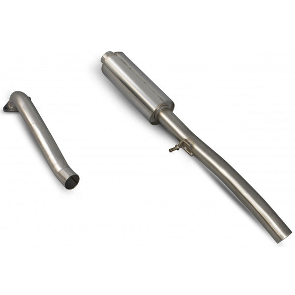 Scorpion Rear Silencer To Cat-Back Upgrade (Resonated) - Ford MK7 Fiesta