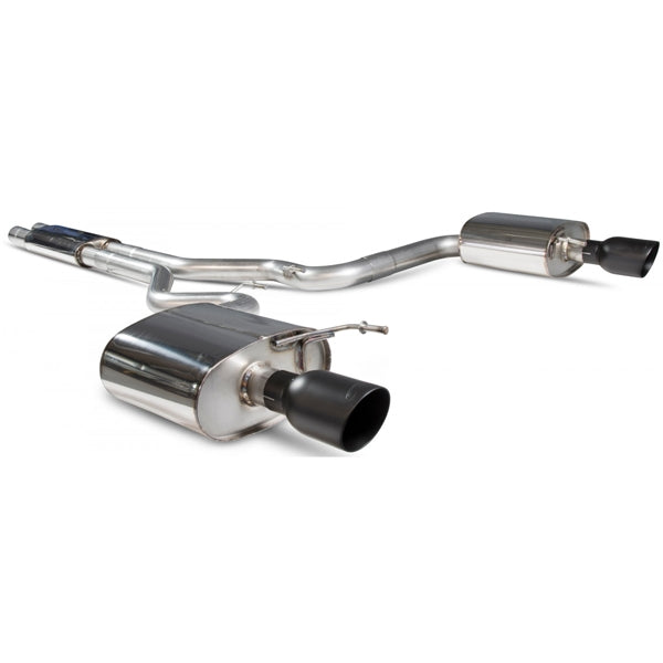 Scorpion Resonated Cat-Back System - Ford Mustang - Daytona Ceramic