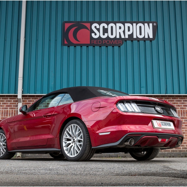 Scorpion Resonated Cat-Back System - Ford Mustang - Daytona