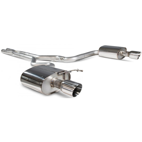 Scorpion Non-Resonated Cat-Back System - Ford Mustang - Daytona