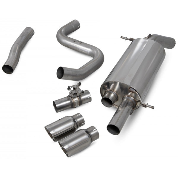 Scorpion GPF-Back System With Electronic Valve - Ford MK8 - Daytona