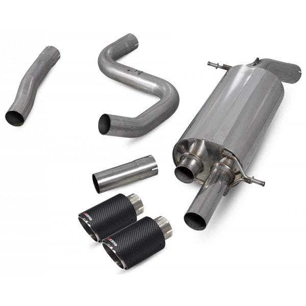 Scorpion GPF-Back System Non-Valved - Ford MK8 - Ascari