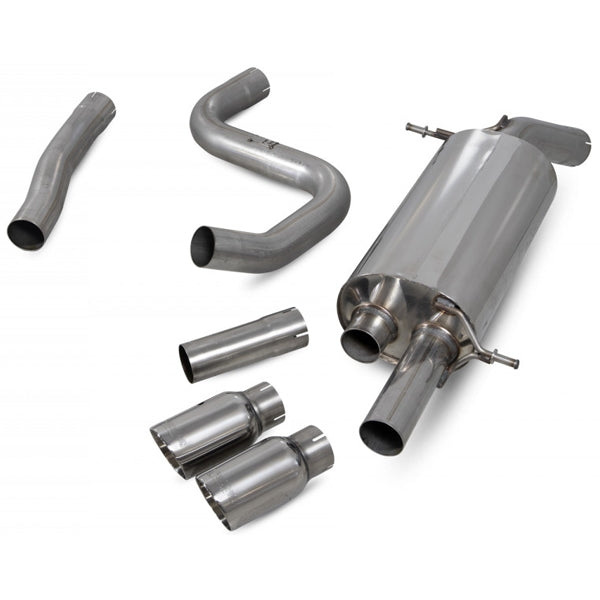 Scorpion GPF-Back System Non-Valved - Ford MK8 - Daytona