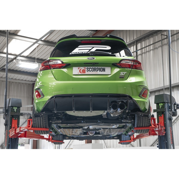 Scorpion GPF-Back System Non-Valved - Ford MK8.5 Fiesta - Daytona Ceramic