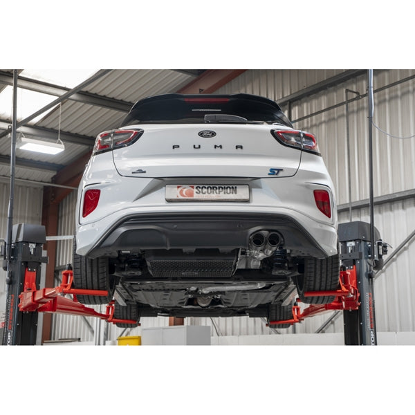 Scorpion Predator GPF-Back System Non-Valved - Ford MK2 Puma - Ascari