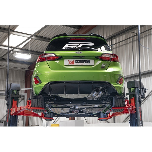 Scorpion Predator GPF-Back System With Electronic Valve - Ford MK8 - Ascari
