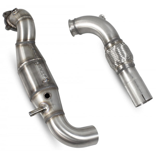 Scorpion Downpipe With High Flow Sports Catalyst - Ford MK8 1.0T Ecoboost Fiesta