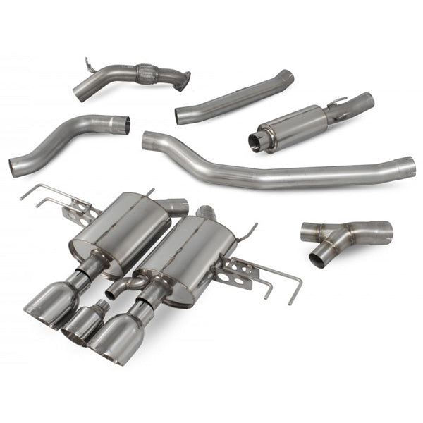 Scorpion Part-Resonated Cat-Back System - Honda Civic - Daytona