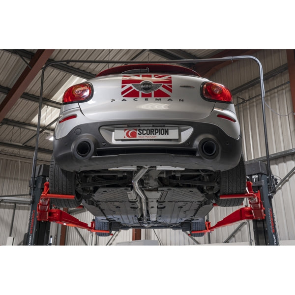Scorpion Non-Resonated Cat-Back System - Mini Countryman - Daytona Ceramic