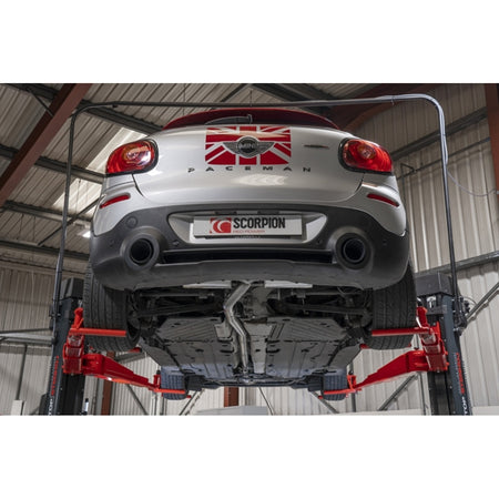Scorpion Non-Resonated Cat-Back System - Mini Countryman - Daytona Ceramic