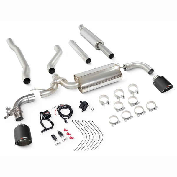 Scorpion Cat-Back Tunr Resonated GPF-Back System Mini Clubman F54 Cooper S 15-18 Non GPF Models - Ascari