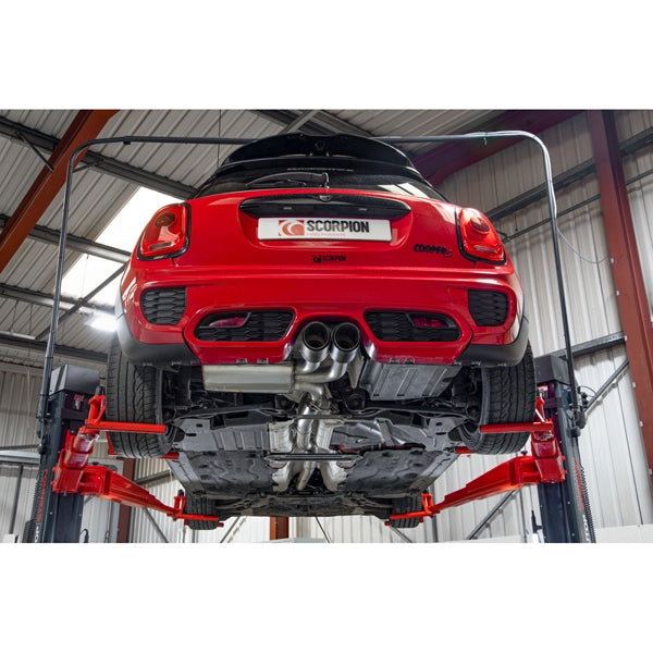 Scorpion Non-Resonated GPF-Back System - Mini Cooper - Ascari