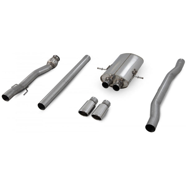 Scorpion Non-Resonated Cat-Back System - Mini Cooper - Monaco (Twin)