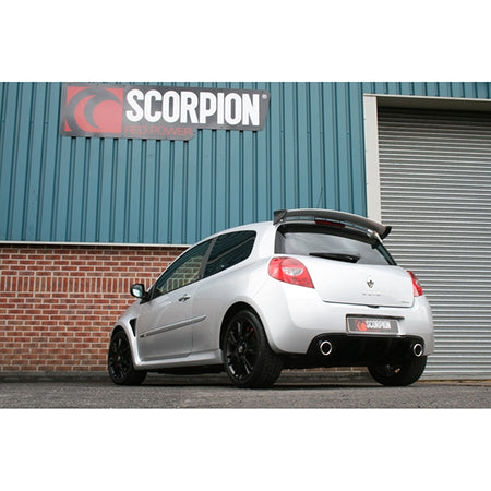 Scorpion Resonated Cat-Back System - Renault MK3 Clio 200 - OE Fitment
